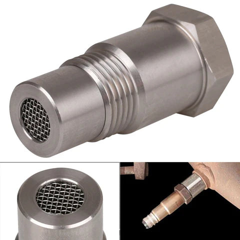 A24-2811-M18X1.5 Universal Extension Filter Oxygen O2 Sensor Connector Extender Spacer Internal Thread Stainless Steel Adapter Parts