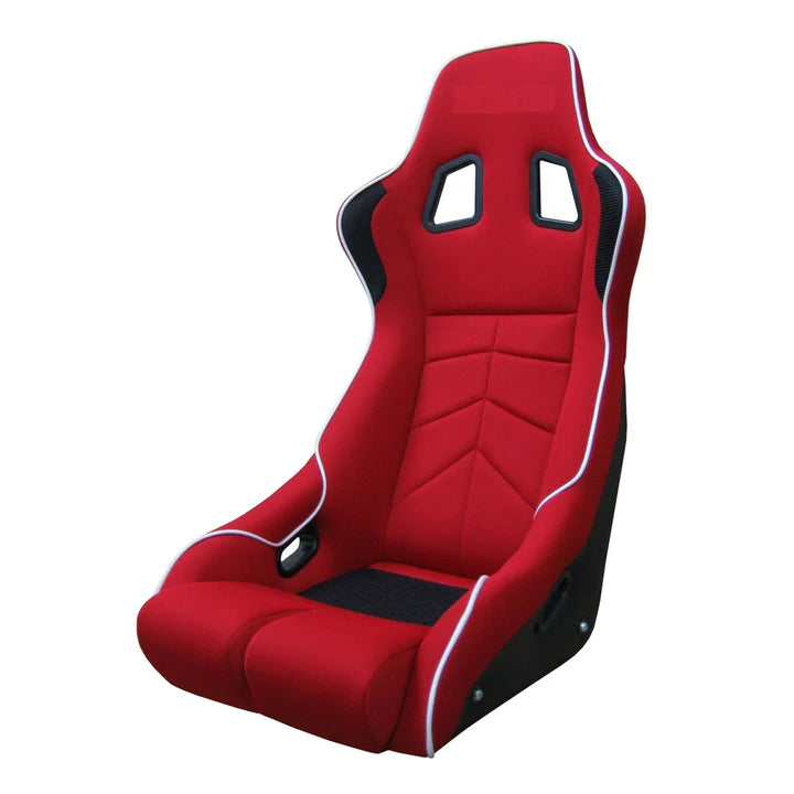 A24-3201-BOOST SEATS Sport Seat D1 - Red c/w U08 Universal Slider & L Shape Panel
