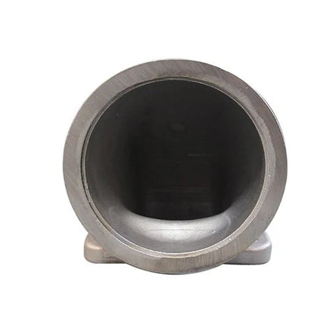 A24-2921- V band T4 Turbo Stainless 90 Degree Elbow Adapter Flange 304 SS Cast + Clamp