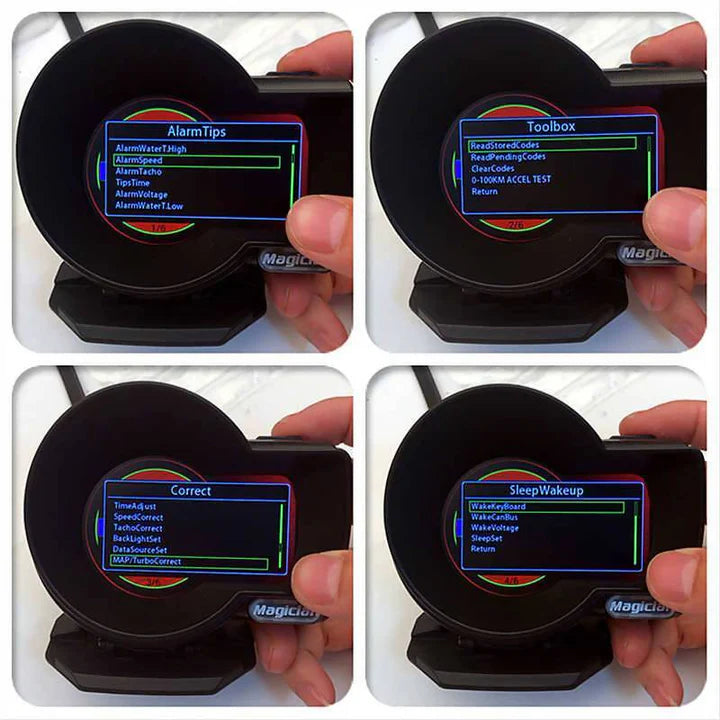 A24-1376-Profession Magician OBD2 F835 Head Up Display