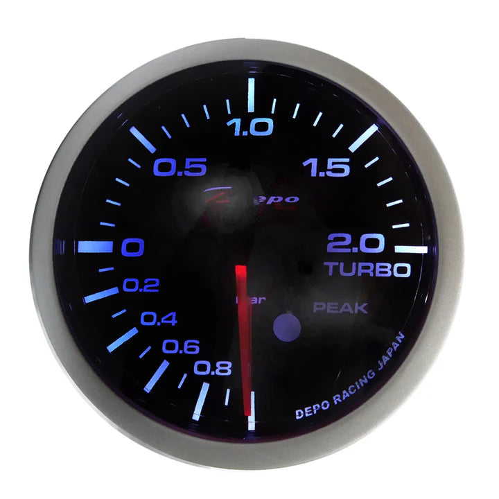 A24-1480-Depo Racing Gauge - Turbo Gauge- 60 mm