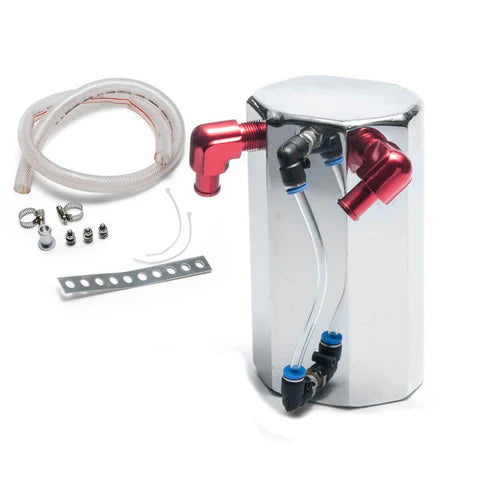 A24-2403-Aluminum Oil Catch Tank - 1L - silver - Universal Greddy