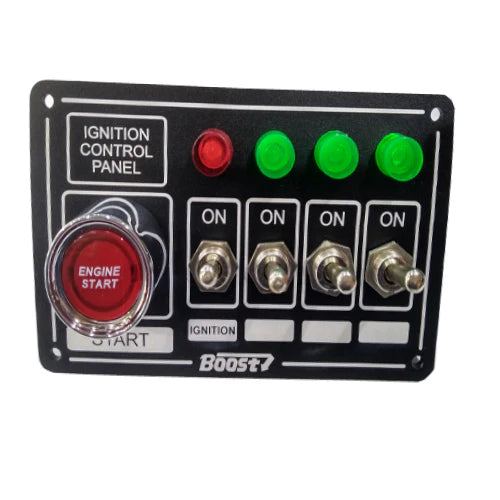 A24-1525-RACING SWITCH PANEL BOOST 4 BUTTON+LIGHT