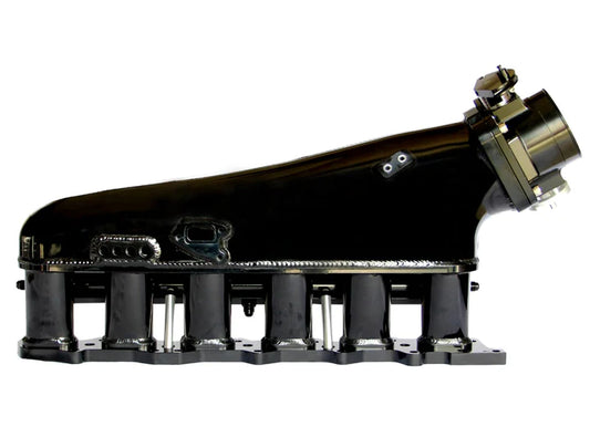 A24-1673-Billet RB25DET Front Facing Intake Manifold, Fuel Rail, and Throttle Body