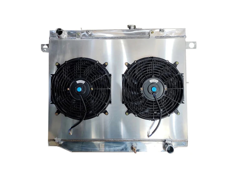 A24-1084-TOYOTA Land Cruiser 1FZ PERFORMANCE ALUMINIUM RADIATOR WITH FAN SHROUD KIT 1990-1998