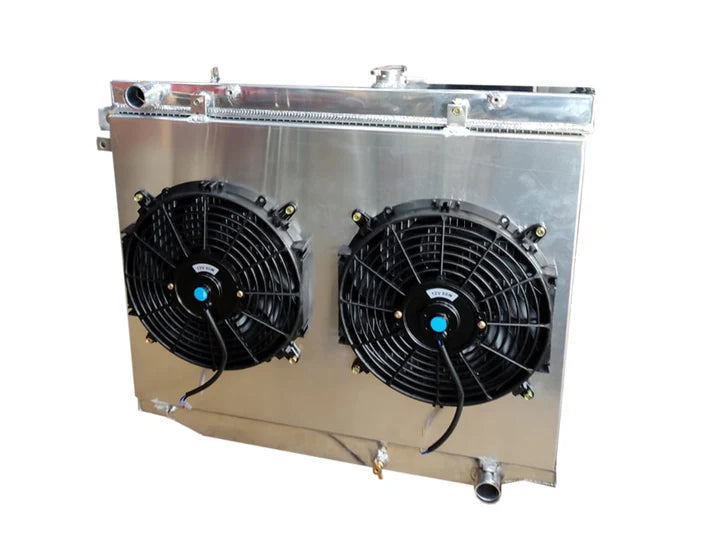 A24-1084-TOYOTA Land Cruiser 1FZ PERFORMANCE ALUMINIUM RADIATOR WITH FAN SHROUD KIT 1990-1998