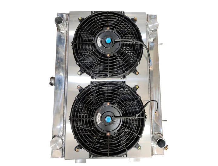 A24-1095-Universal PERFORMANCE ALUMINIUM RADIATOR WITH FAN SHROUD KIt