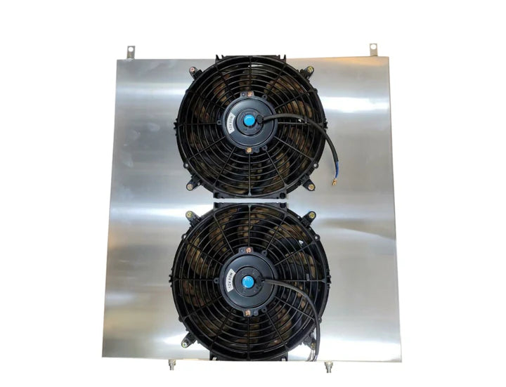 A24-1068-NISSAN VTC TB48 PERFORMANCE ALUMINIUM RADIATOR WITH FAN SHROUD KIT