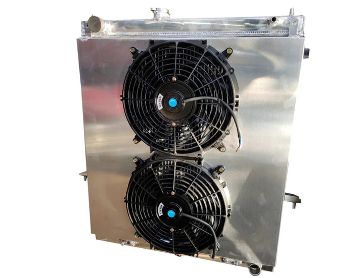 A24-1068-NISSAN VTC TB48 PERFORMANCE ALUMINIUM RADIATOR WITH FAN SHROUD KIT