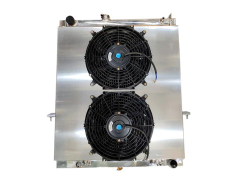 A24-1068-NISSAN VTC TB48 PERFORMANCE ALUMINIUM RADIATOR WITH FAN SHROUD KIT