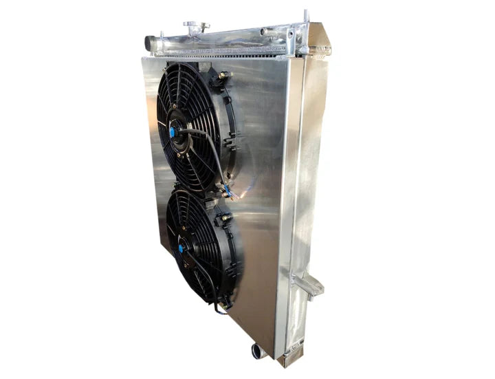 A24-1068-NISSAN VTC TB48 PERFORMANCE ALUMINIUM RADIATOR WITH FAN SHROUD KIT