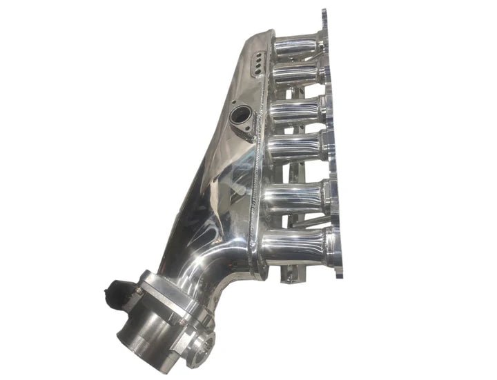 مشعب سحب هواء من الألومنيوم المصقول A24-1686-Supra 2JZ-GTE مع سكة ​​وقود واحدة