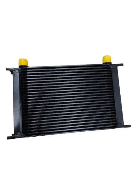 A24-1041-25 ROW AN-10AN UNIVERSAL OIL COOLER+SS Braided Hose kit