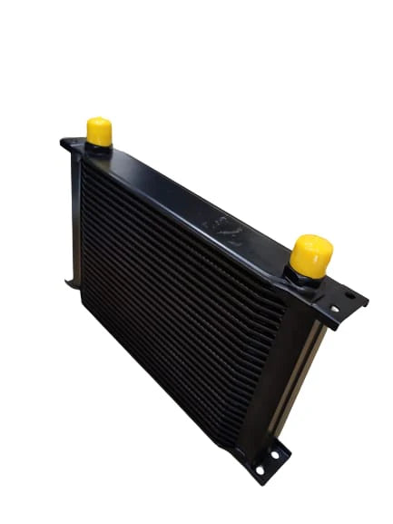 A24-1041-25 ROW AN-10AN UNIVERSAL OIL COOLER+SS Braided Hose kit