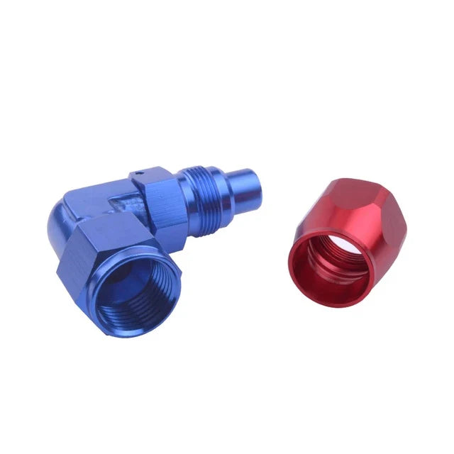 A24-2541-AN 10 Oil Fuel Line Hose End Fitting 90 Degree Anoized Aluminum
