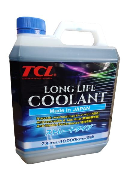 A24-1279-TCL LONG LIFE COOLANT BLUE 4 LITER WATER