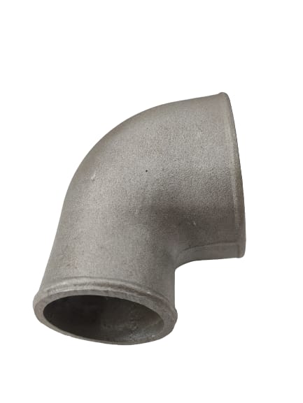 A24-1242-CAST ALUMINUM REDUCER 90 DEGREE ELBOW PIPE 2X3"