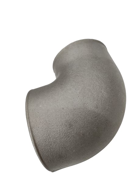 A24-1269-CAST ALUMINUM REDUCER 90 DEGREE ELBOW PIPE 3X3.5"