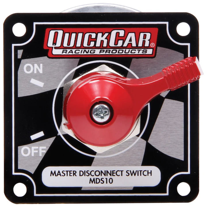A24-1492-Quickcar 55-009 Master Disconnect Switch with Flag Plate