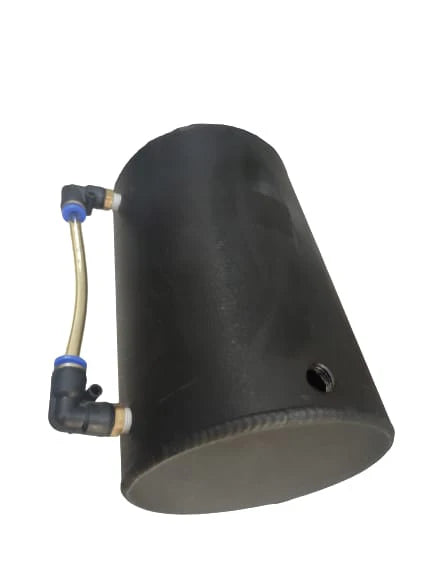 A24-2432-2 LITRE ALUMINIUM ROUND OIL CATCH CAN TANK