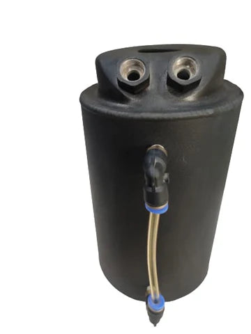 A24-2432-2 LITRE ALUMINIUM ROUND OIL CATCH CAN TANK