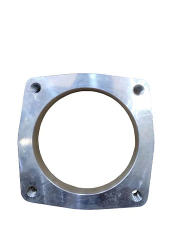 A24-1647-Silver Anodized Billet Aluminum Throttle Body Spacer 90mm