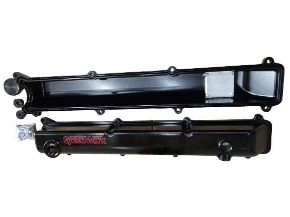 A24-2330-BILLET 2JZ VALVE COVERS KIT SPEEDWORK