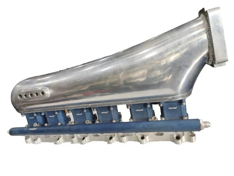 A24-1704-SUPRA 2JZ-GTE BILLET INTAKE MANIFOLD WITH SINGLE FUEL RAIL