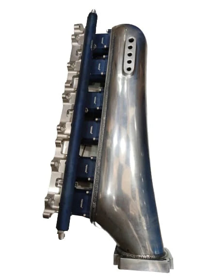 A24-1704-SUPRA 2JZ-GTE BILLET INTAKE MANIFOLD WITH SINGLE FUEL RAIL