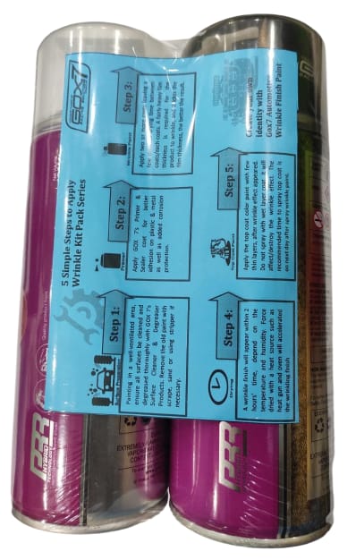 A24-2372-AUTOMOTIVE WRINKLE FINISH PAINT GAW-7005 ROSIE RED