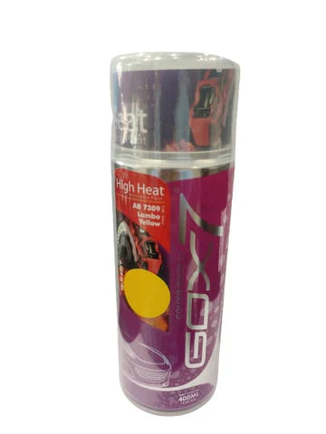 A24-3275-AB-7309 SERIES HIGH HEAT RESISTANCE PAINT Lambo Yellow