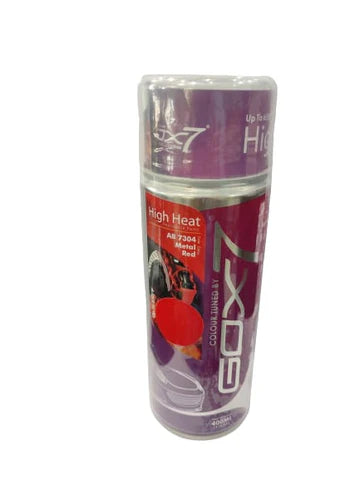 A24-3260-AB-7304 SERIES HIGH HEAT RESISTANCE PAINT METAL RED