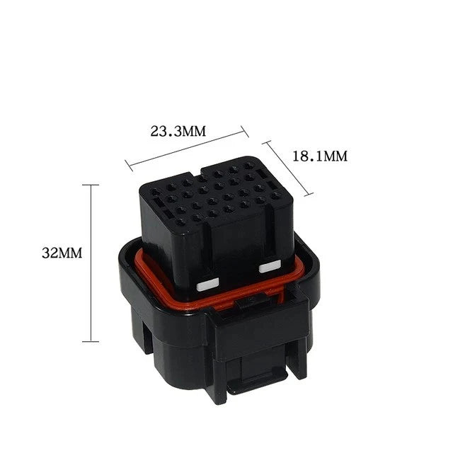 A24-1565-26 Pin AMP Super Seal Housing plugs auto male and female Connector includes Terminals