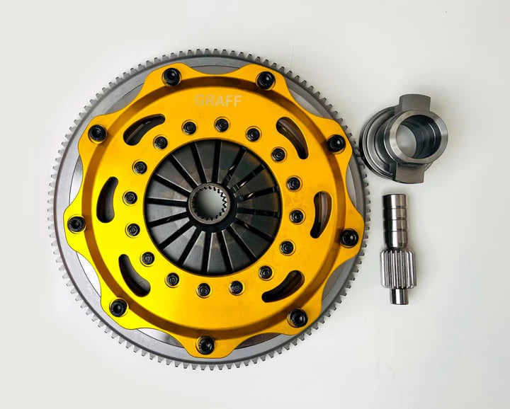 A24-2991-GRAFF TWIN PLATE CLUTCH KIT TOYOTA SUPRA JZA80 2JZGTE