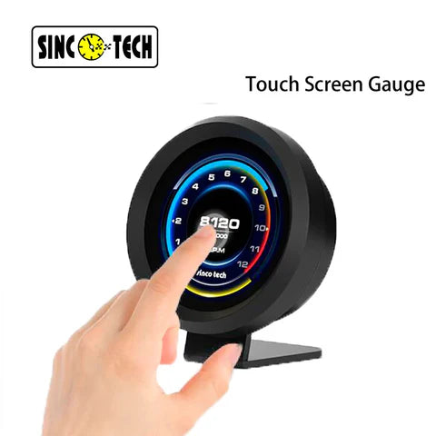A24-1539-SincoTech 2.1 Inch Multifunctional Racing Gauge DO912-S
