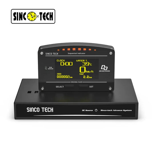 A24-1375-SincoTech Multifunctional Racing Dashboard DO907 Sensor kit Rally Car Race Dashboard Digital Display Gauge Meter Full Sensor Kit