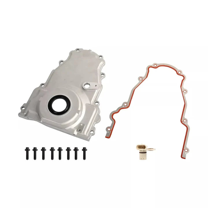 A24-2321-Engine Front Timing Cover w/ Camshaft Position Sensor For Chevy LS2 LS3 Gen IV