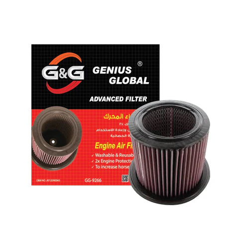 A24-1946-G&G Replacement Performance Air Filter Nissan Patrol (Y61) 97-16 I6-4.5L/4.8L