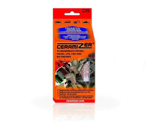 A24-2445-Ceramizer CS - Ceramic Revitalizant Paste For 4 Stroke Engines - Additive For All Engine Oils - Regenerator Of Surfaces Subjected To Friction - Innovation Formula In Small Syringe