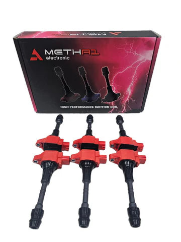 A24-3509-METHA1 Ignition Coil Fits Nissan TB48 Y61, R35 GTR (VR38DETT)RED
