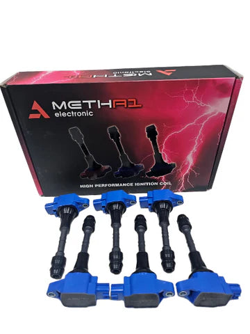 A24-3510-1-METHA1 Ignition Coil Fits Nissan TB48 Y61, R35 GTR (VR38DETT)BLUE