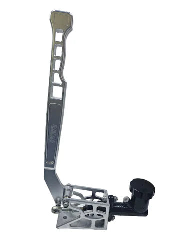 A24-3462-SL-CNC Billet E Brake With Cylinder 0.75 Silver