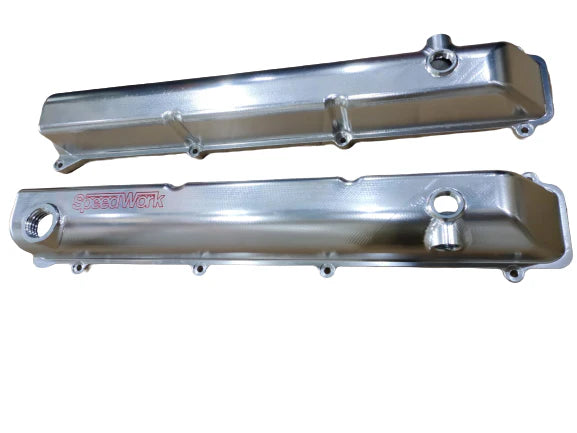 A24-2299-BILLET 2JZ VALVE COVERS KIT SPEEDWORK