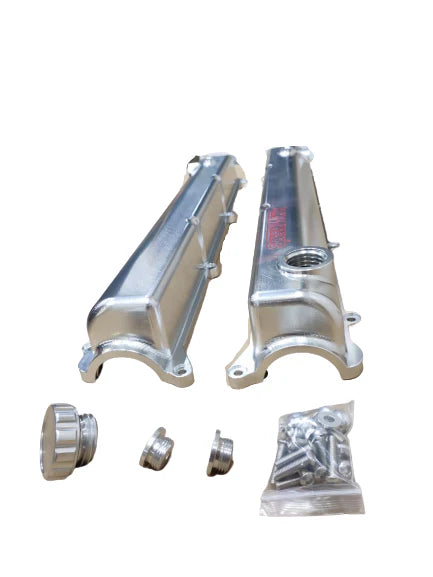 A24-2299-BILLET 2JZ VALVE COVERS KIT SPEEDWORK