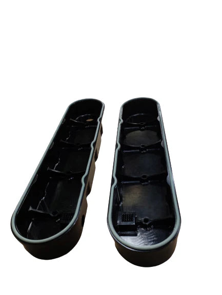 A24-2331-BILLET LS VALVE COVERS KIT BLACK