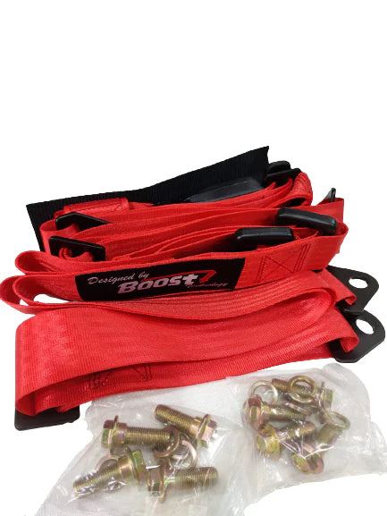 A24-3086-UNIVERSAL 4 POINT SAFETY BELT RACING SEAT BELT