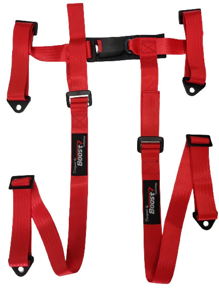 A24-3086-UNIVERSAL 4 POINT SAFETY BELT RACING SEAT BELT