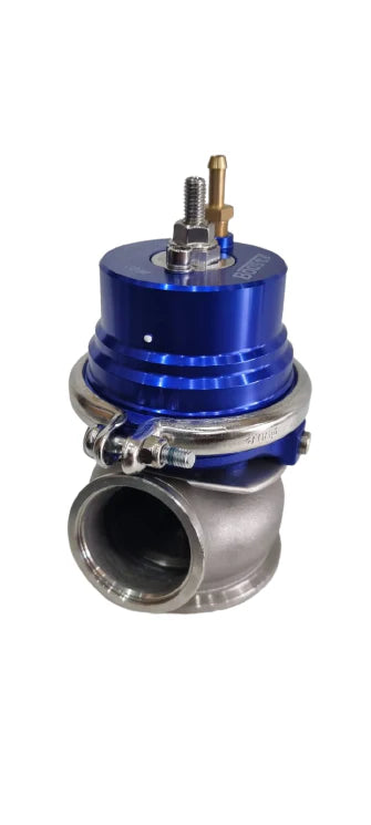 A24-1745-BOOST-60MM V-BAND HKS-SERIES WASTEGATE (UNIVERSAL) BLUE