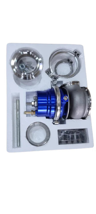 A24-1745-BOOST-60MM V-BAND HKS-SERIES WASTEGATE (UNIVERSAL) BLUE
