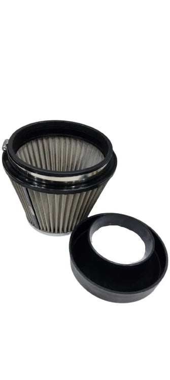 A24-1933-BOOST Universal Stainless Steel Cold Air Filter 76mm High Flow